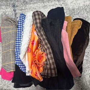 5 random skirts for 30$
Brands below